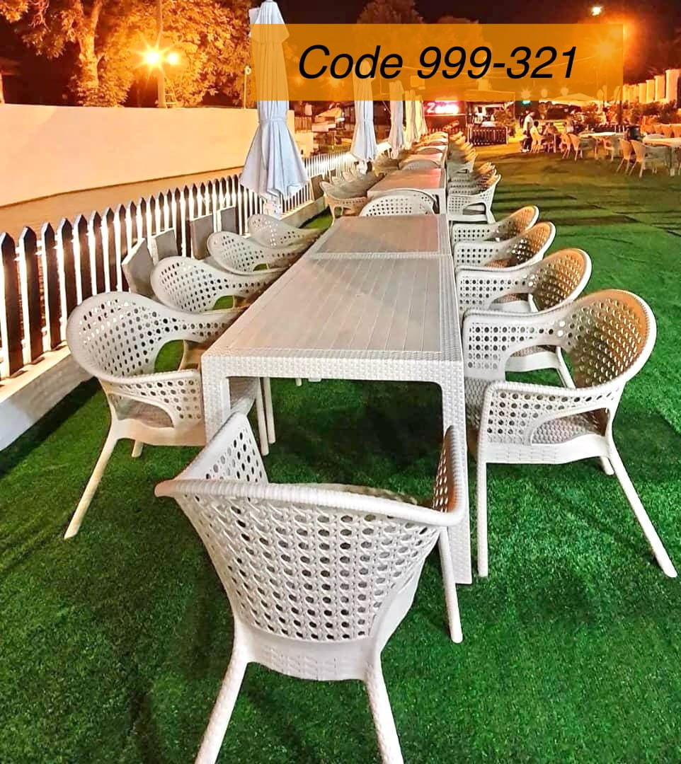 ۳۲۱ ۹۹۹ ناصرپلاستیک ست ۱۰ نفره حصیربافت ناصر پلاستیک کد 321-999 - Image 1